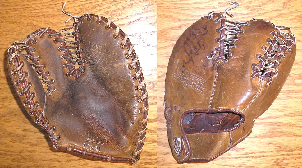 Vintage Wilson Trapper First Base Mitt Baseball Glove eBay